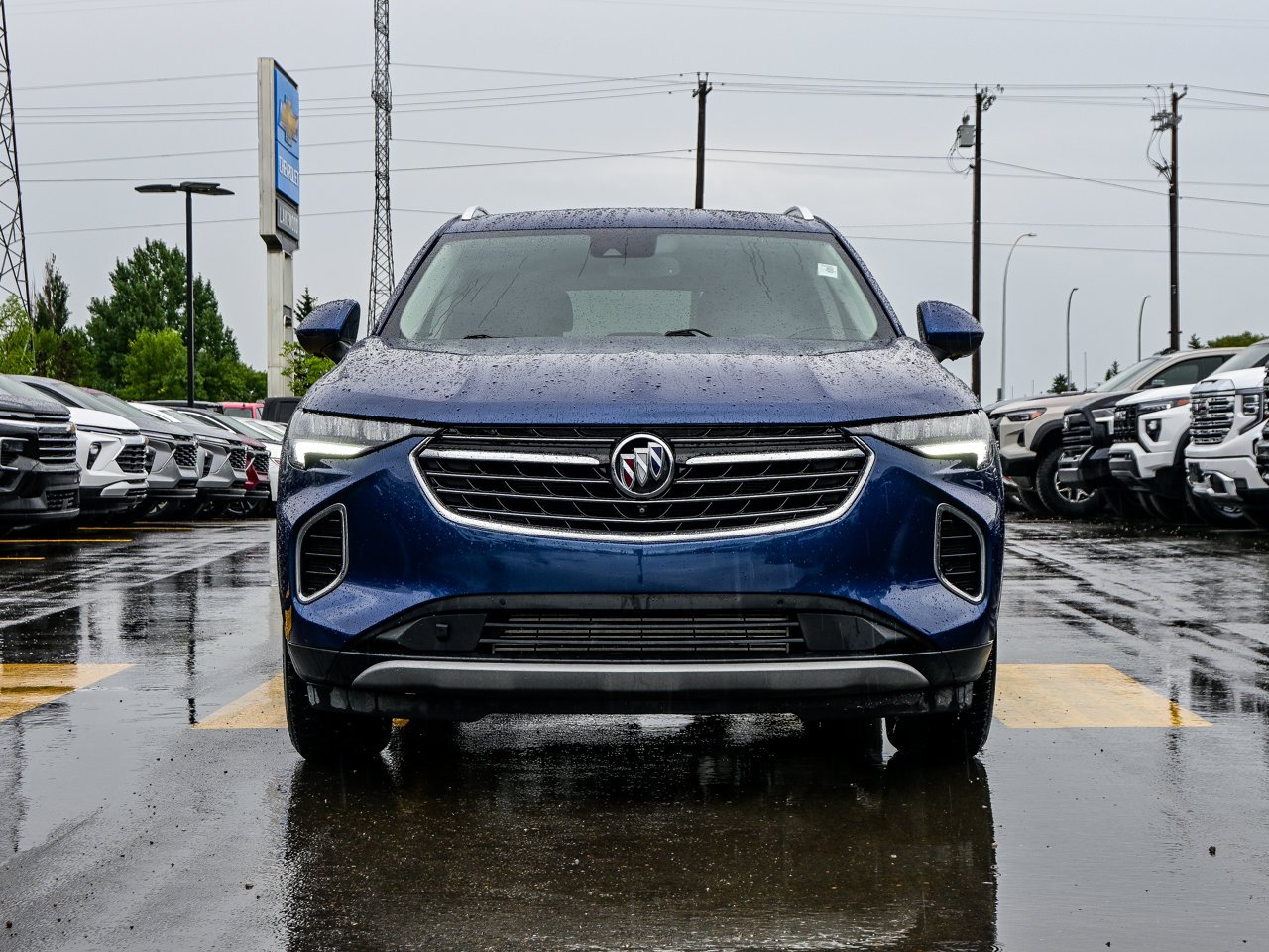 2022 Buick Envision AWD 4dr Essence Blue Sherwood Park - photo #2
