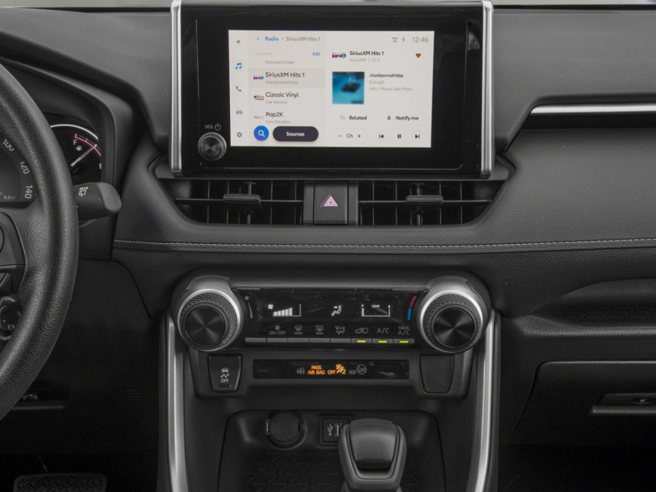 2023 Toyota RAV4 LE AWD / CLEAN CARFAX / HEATED SEATS / TOYOTA SAFETY SENSE / CARPLAY AND ANDROID AUTO Grey Mississauga - photo #10
