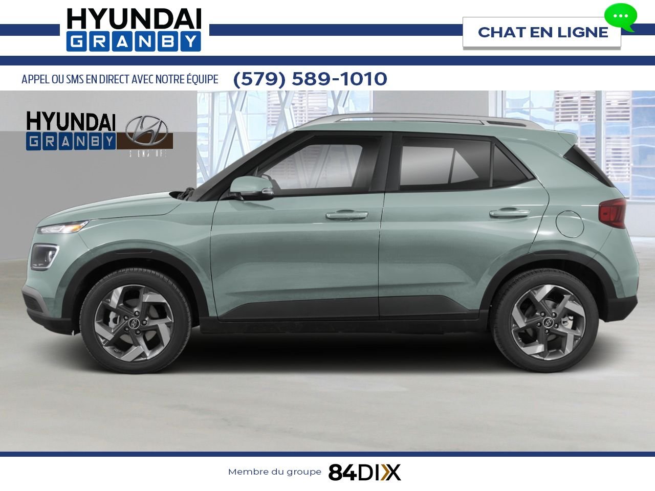 HYUNDAI Venue 2026 Vert mirage Granby - photo #1
