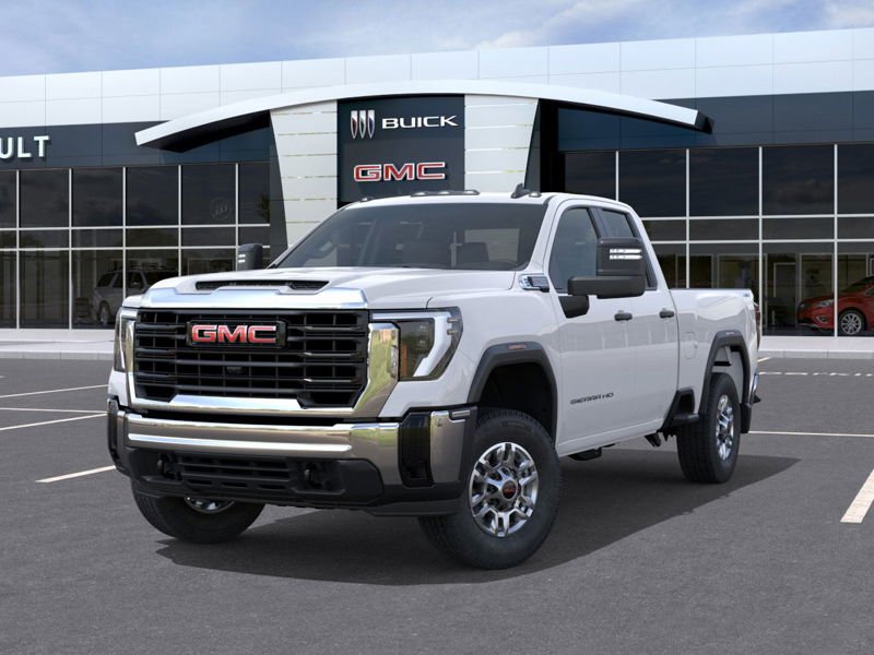 2026 GMC SIERRA 2500HD Pro cabine double 4RM 149 po White Sherbrooke - photo #5