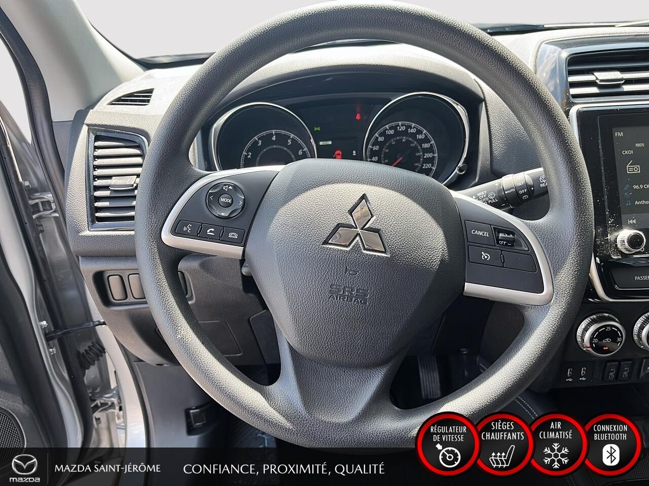 2026 Mitsubishi RVR ES AWC | 4X4 | SEULEMENT 2 387 KM | 2026 Silver Saint-Jérôme - photo #12