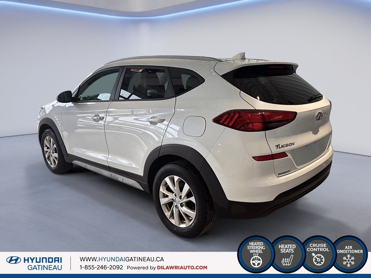 Hyundai Tucson 2021 Blanc Gatineau - photo #3
