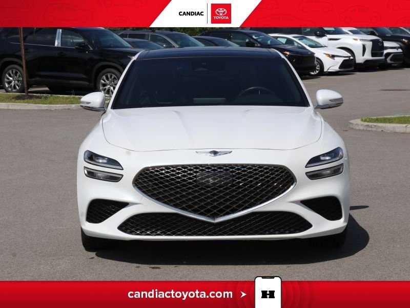 2022 Genesis G70 White Saint-Eustache - photo #2