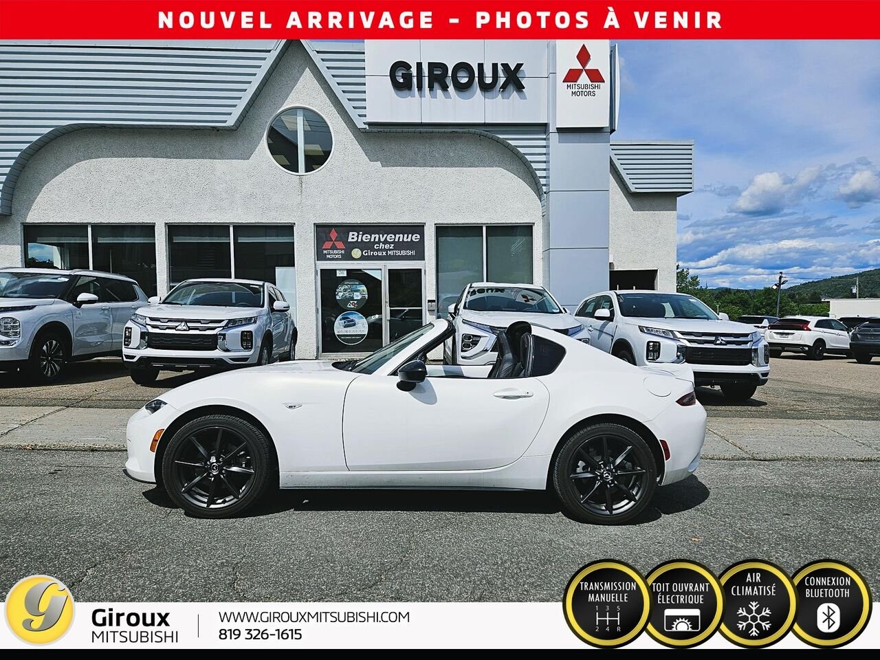 MAZDA MX-5 2017 Blanc Sainte-Agathe-des-Monts - photo #1