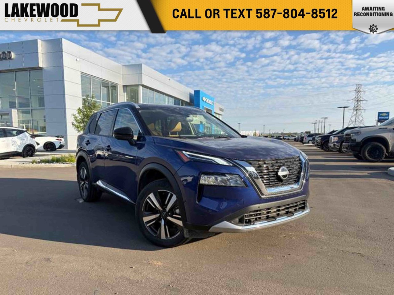2023 Nissan Rogue AWD Platinum Blue Sherwood Park - photo #0