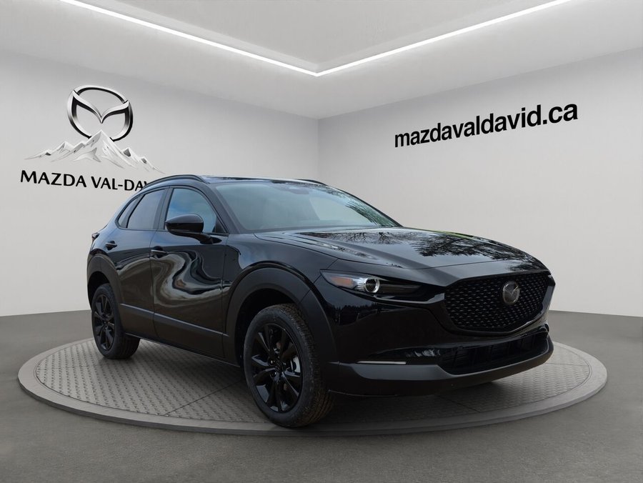 Mazda CX-30 Gs, awd, sièges, volant et rétroviseurs chauffants 2026 Noir de jais mica