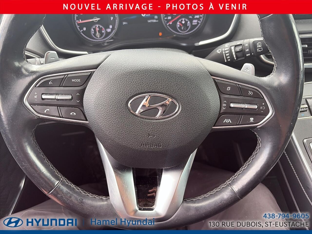 2022 Hyundai Santa Fe White Saint-Eustache - photo #18