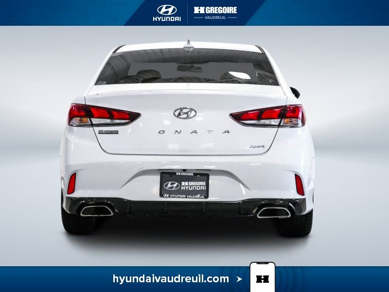 Hyundai Sonata 2018 Blanc Laval - photo #8