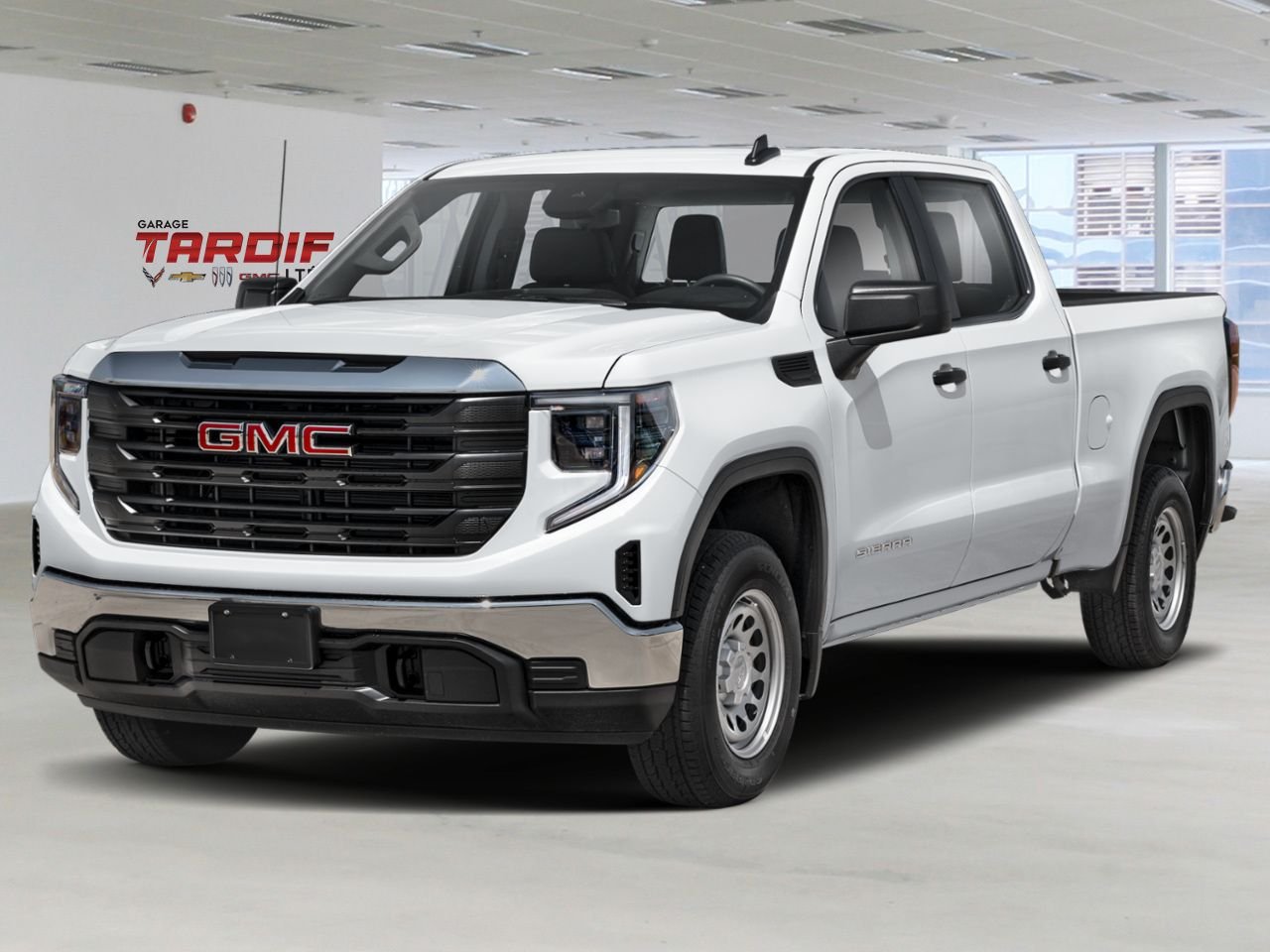2026 GMC Sierra 1500 Pro cabine multiplace 4RM 147 po Summit White Amos - photo #0