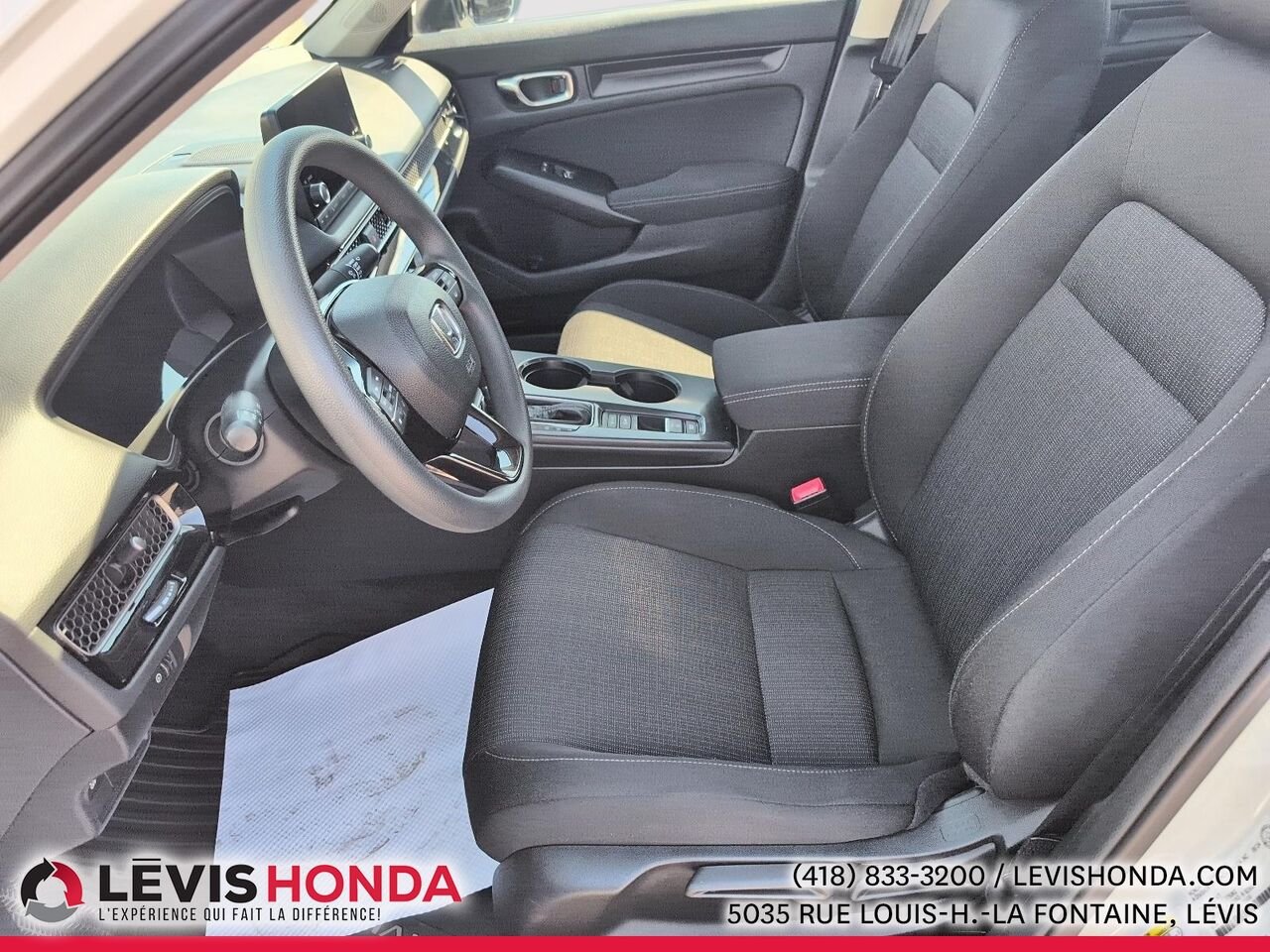 Honda Civic LX LX CVT 2025 Blanc Lévis - photo #16