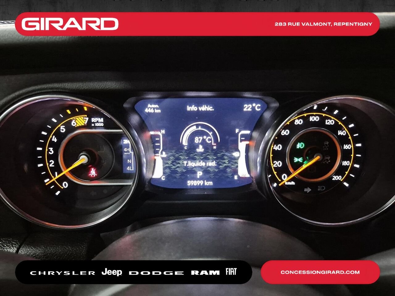 JEEP WRANGLER 2023 Gris Repentigny - photo #20