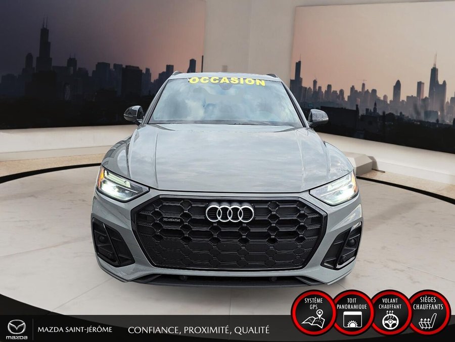 2022 Audi Q5 Progressiv 45 TFSI quattro | S-LINE | TOIT PANO | CUIR | Grey
