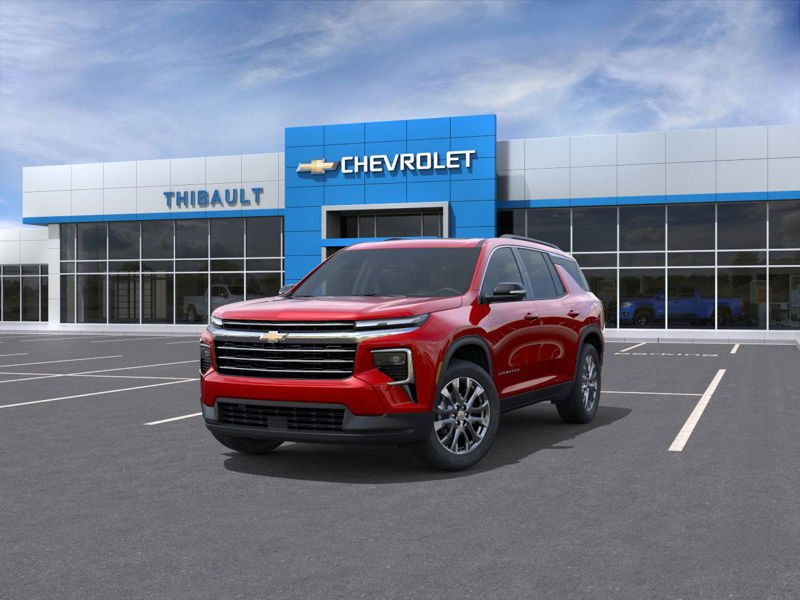 CHEVROLET Traverse Traction intégrale, 4 portes LT 2025 TEINTE ROUGE ECLATANT Sherbrooke - photo #7
