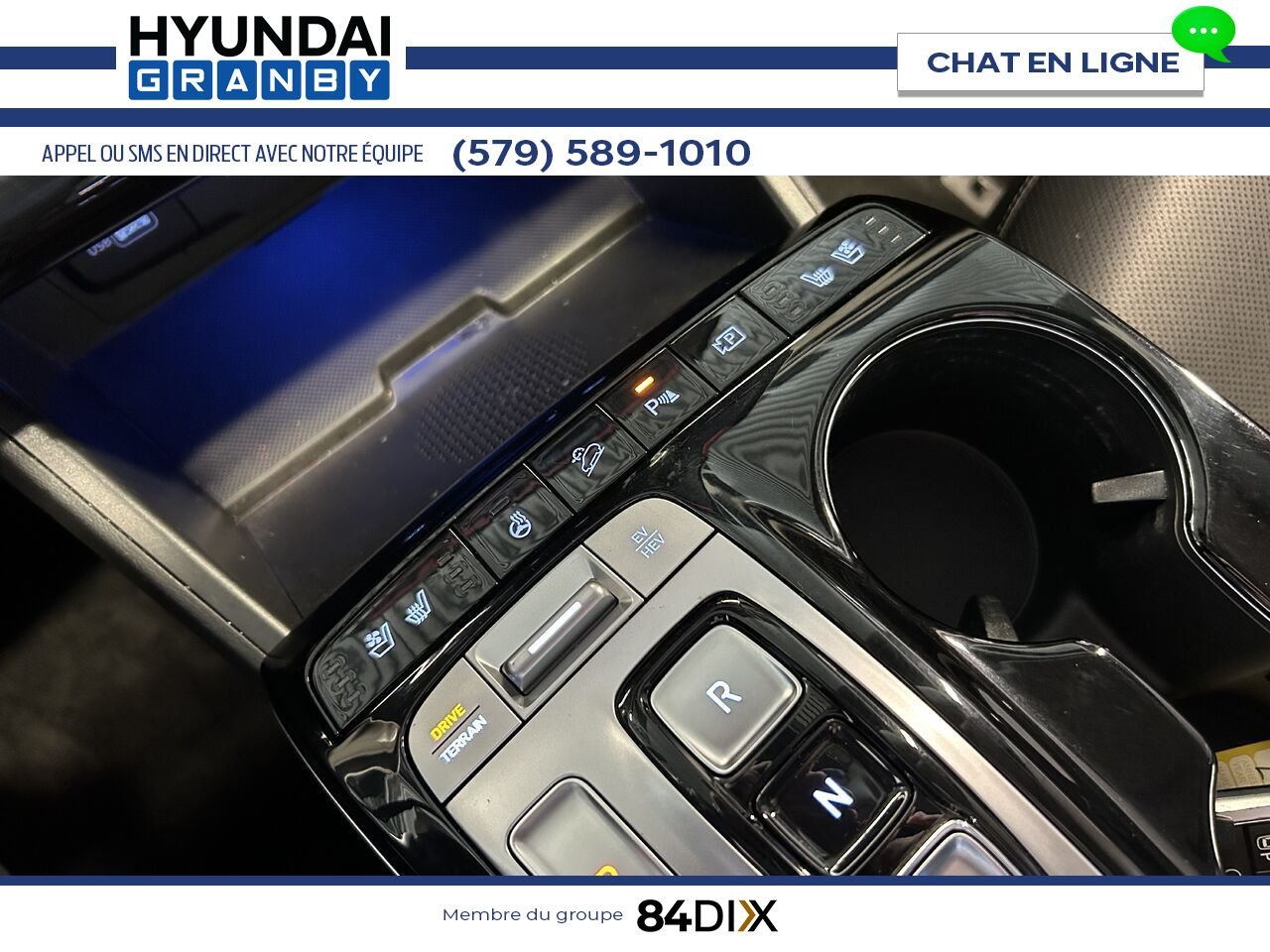 Hyundai Tucson hybride rechargeable 2024 Bleu Granby - photo #20