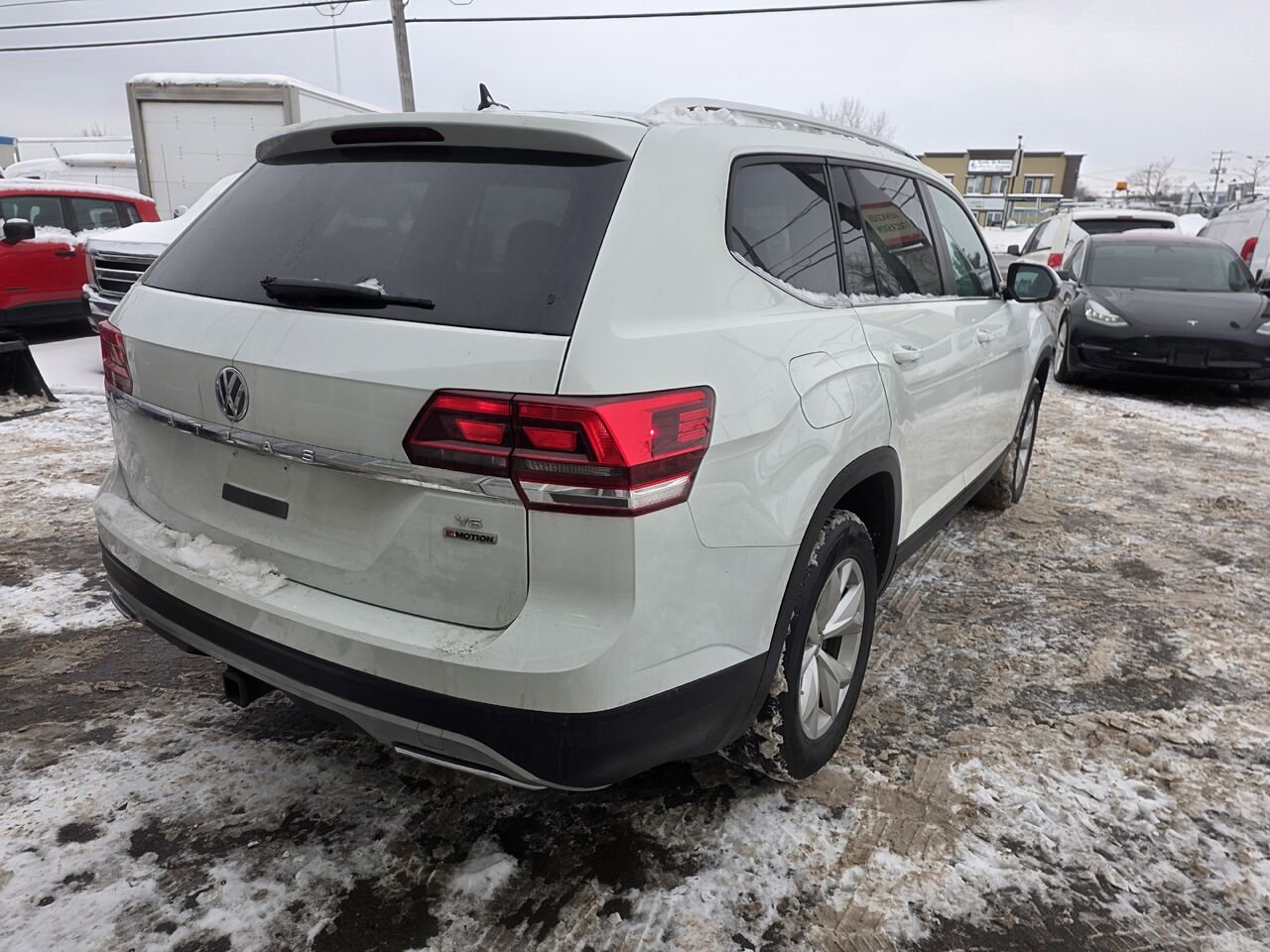 2019 Volkswagen Atlas White  - photo #4