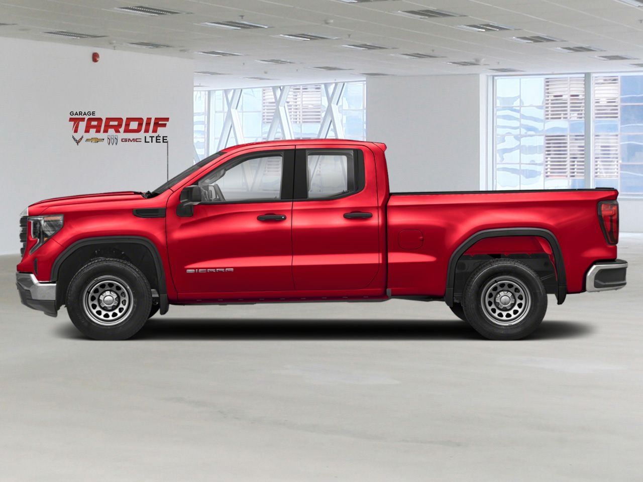 GMC Sierra 1500 Elevation cabine double 4RM 147 po 2024 Teinte rouge volcanique Amos - photo #2