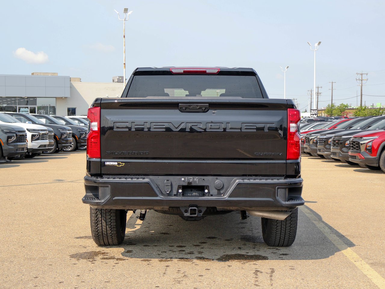 2024 Chevrolet Silverado 1500 4WD Crew Cab 147 Custom Black Sherwood Park - photo #10