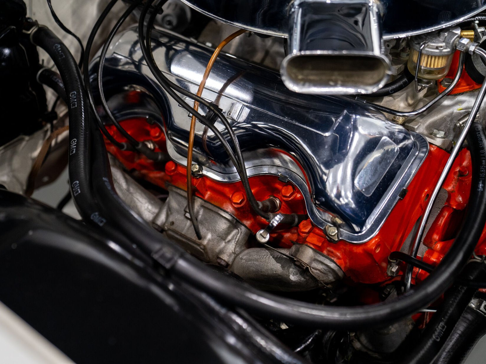 1964 Chevrolet Biscayne Matching 409 / 425HP Transmission 4 Vitesse Complètement Entièrement restauré **PRIX EN USD** White Montreal - photo #22