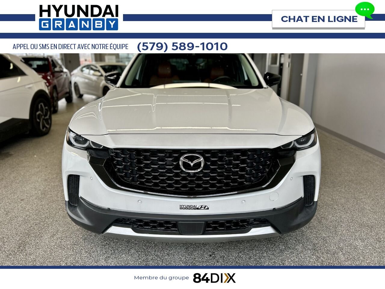 Mazda CX-50 2023 Blanc Granby - photo #2