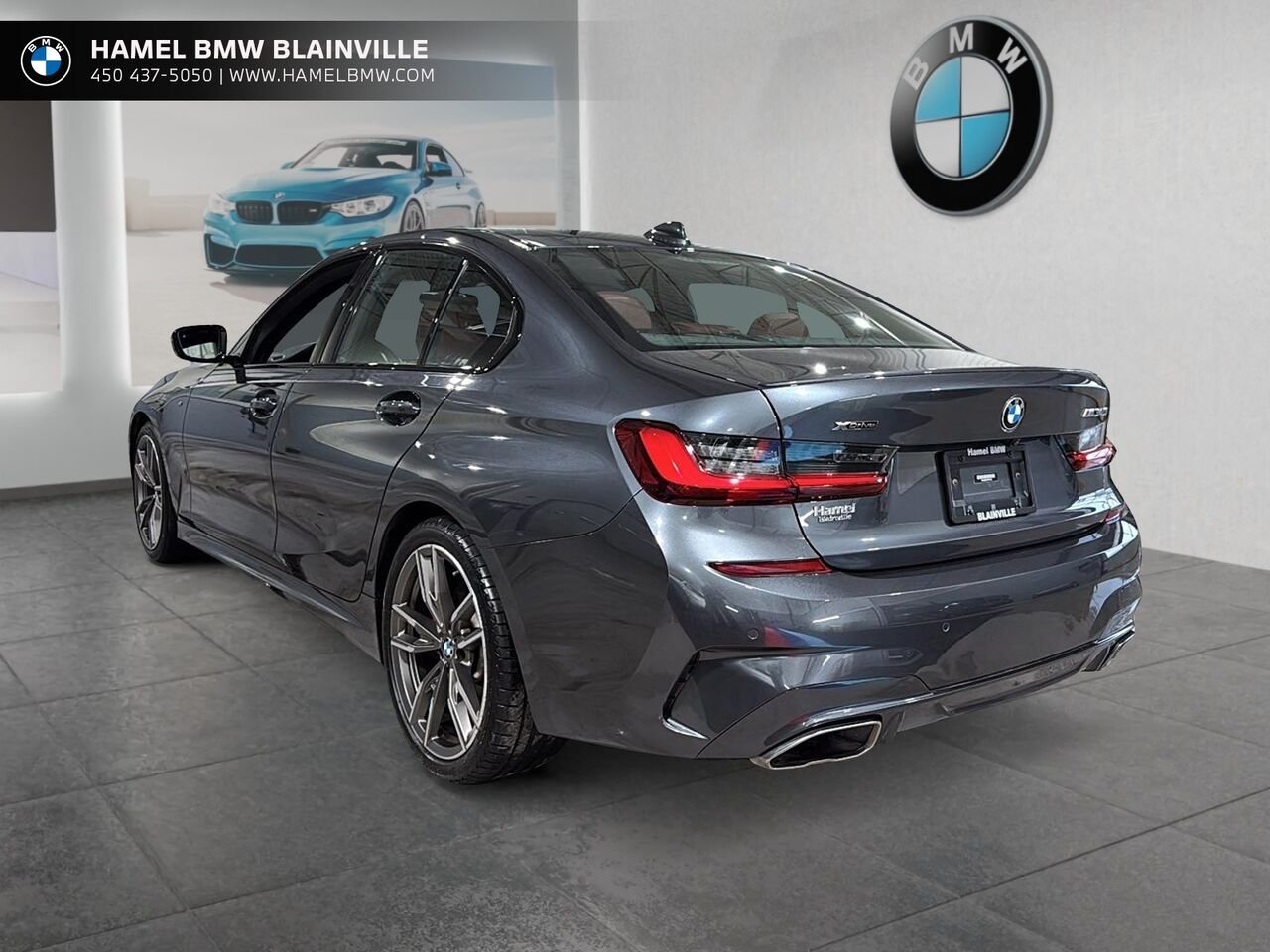 BMW 3 Series M340i xDrive berline 2022 Gris Blainville - photo #3