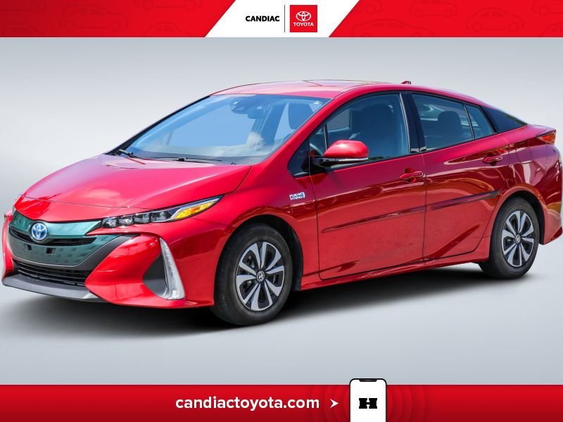 2019 Toyota Prius Red Saint-Eustache - photo #2