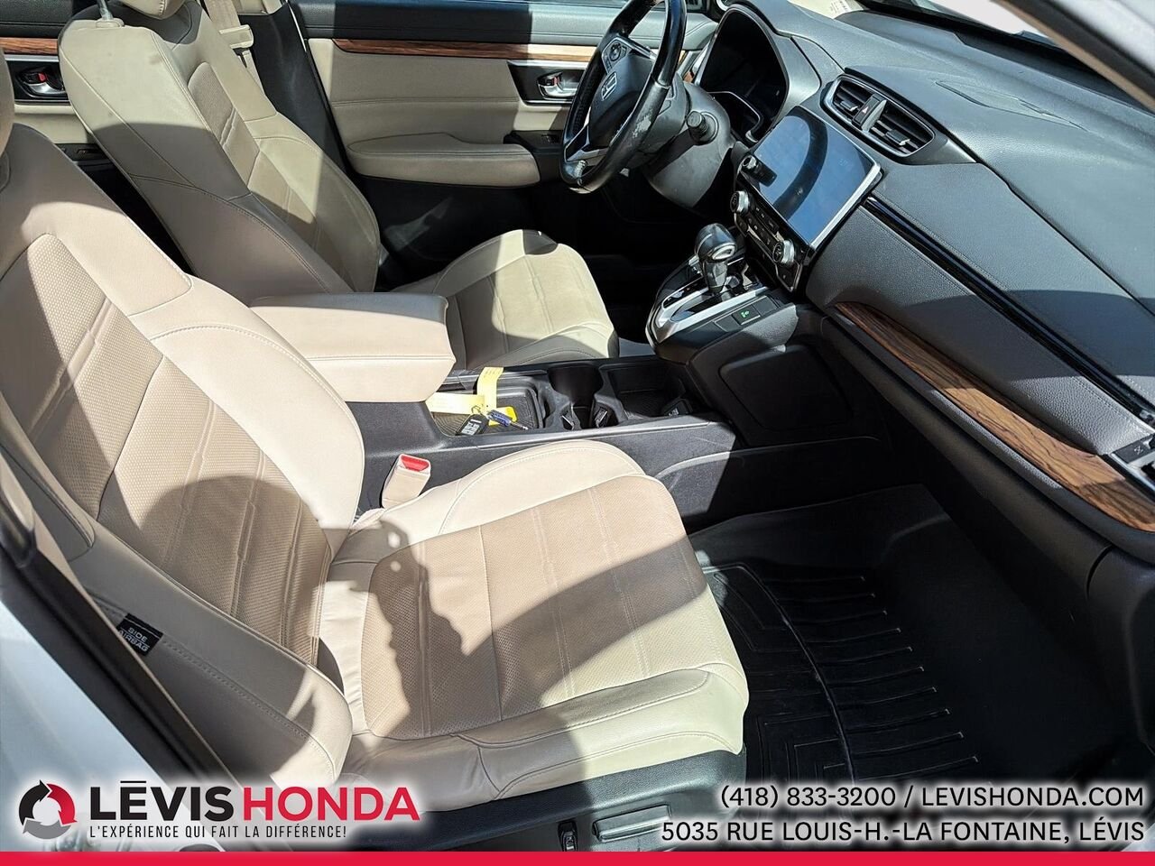 Honda CR-V Touring AWD Touring Traction Intégrale 2018 Blanc Lévis - photo #30
