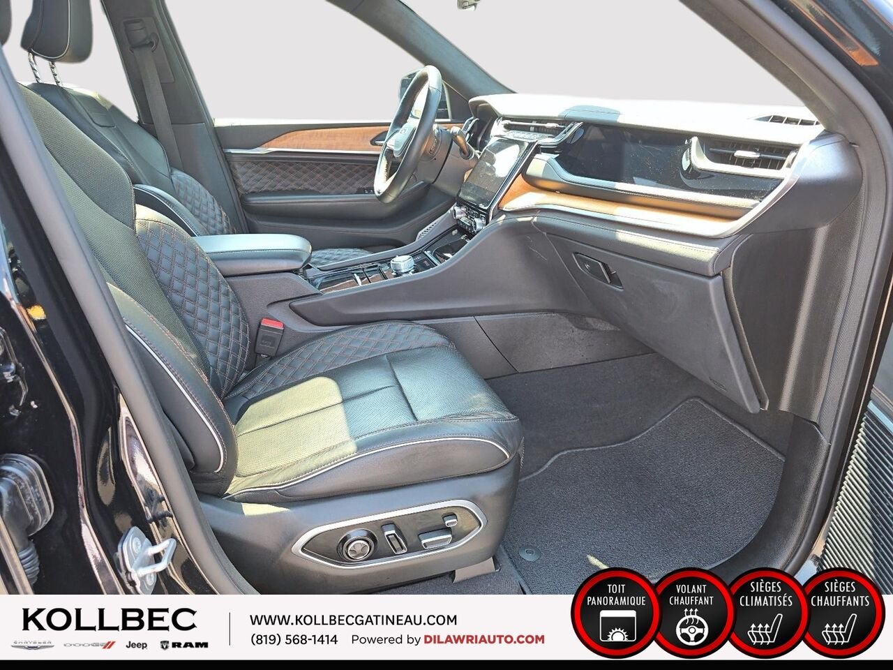 2023 JEEP GRAND CHEROKEE Summit Reserve 4x4 Black Ottawa & Gatineau - photo #19