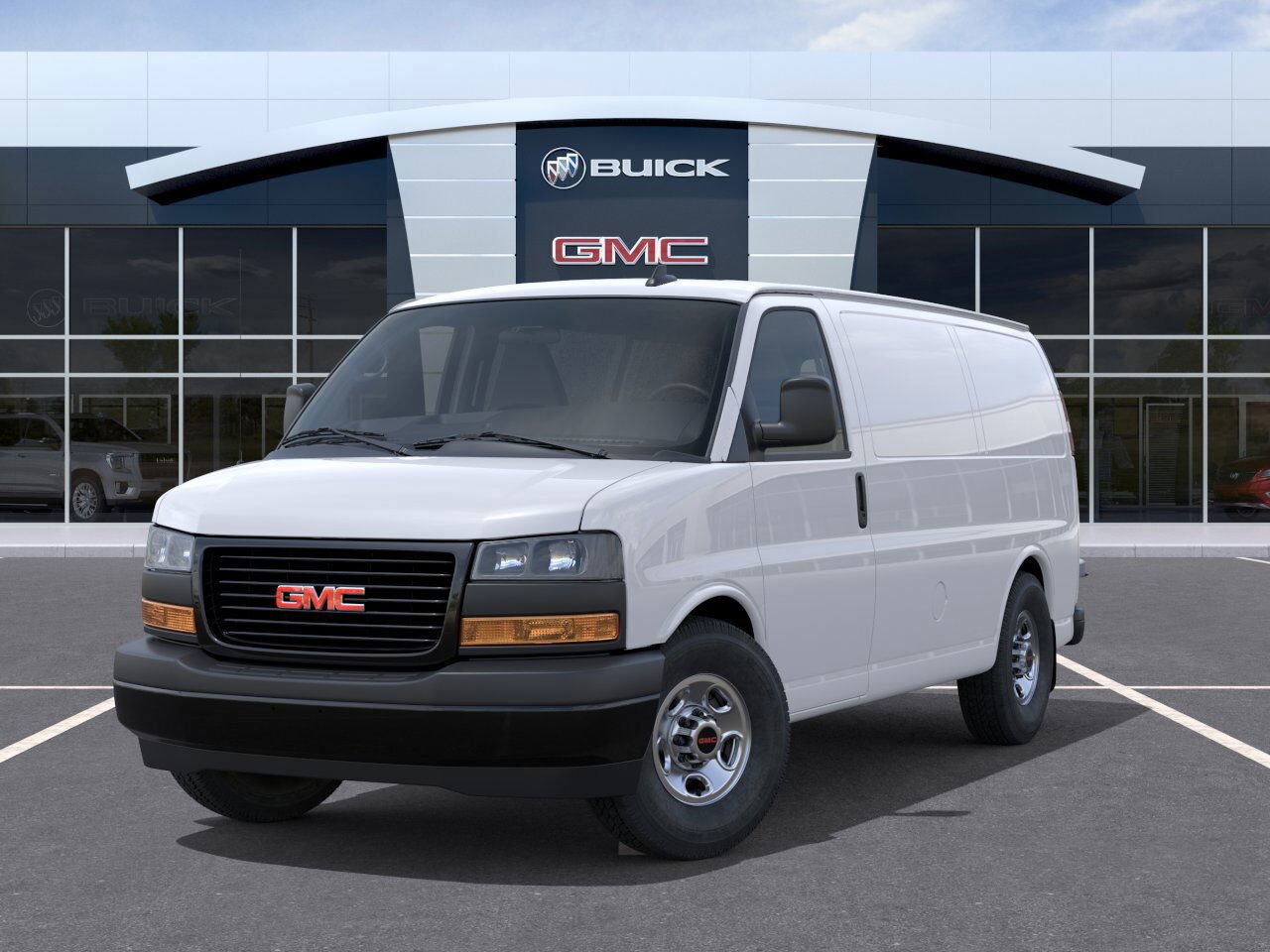 GMC Fourgonnette Savana utilitaire Traction arrière 2500 135 po 2025 Blanc sommet Ottawa & Gatineau - photo #5