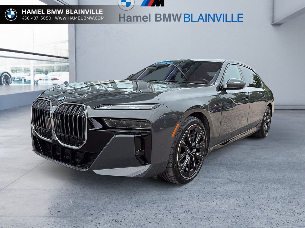 Gray 2023 BMW 7 Series Sedan All-Wheel Drive Automatic