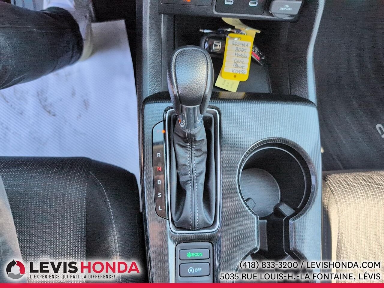 Honda Civic LX LX CVT 2025 Blanc Lévis - photo #27