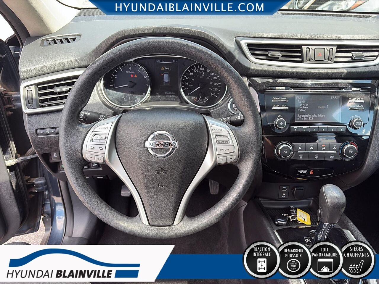 Nissan Rogue 2015 Gris Blainville - photo #15