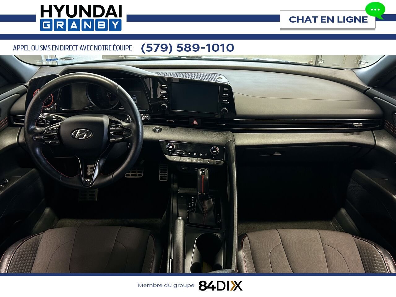 Hyundai Elantra 2021 Noir Granby - photo #14