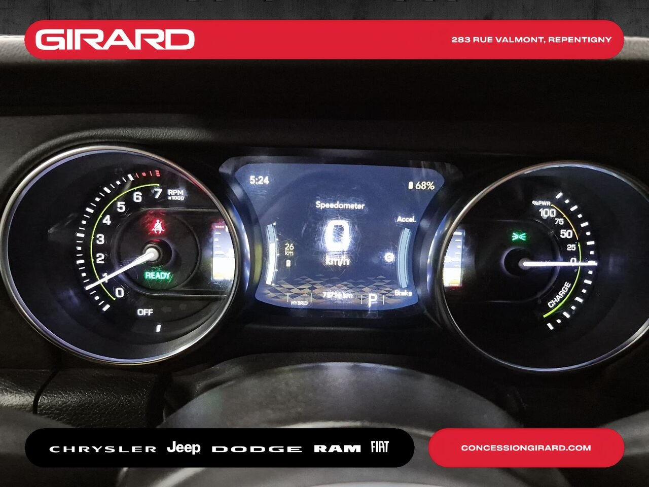 JEEP WRANGLER 4XE 2022 Gris Repentigny - photo #20