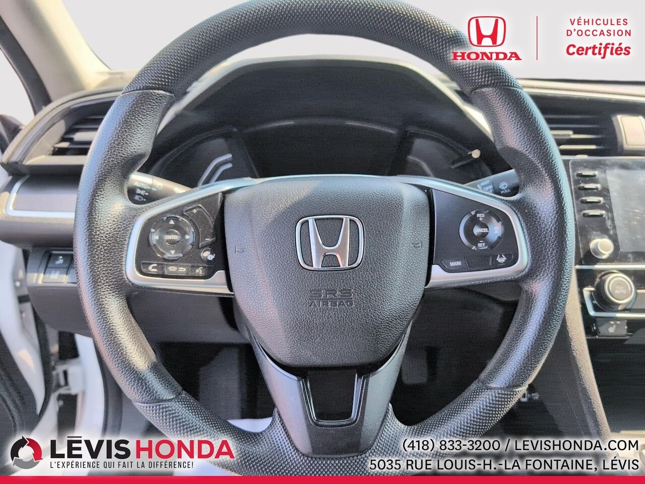 2019 Honda Civic LX LX BM White Lévis - photo #20