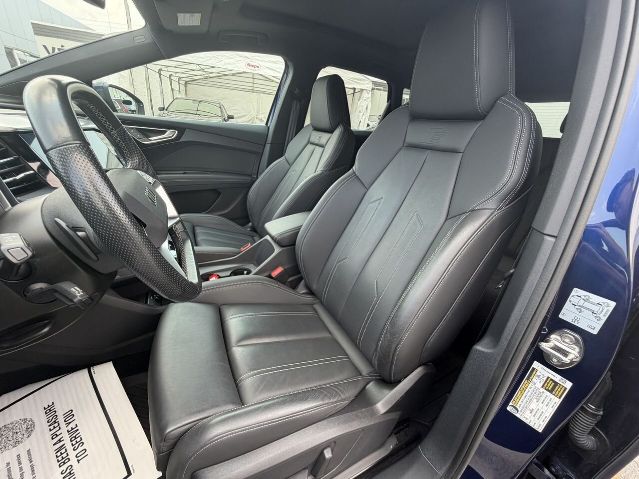 Audi Q4 e-tron 50 quattro 2023 Bleu Laval - photo #20