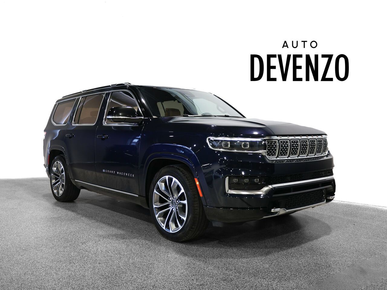 Blue 2024 Jeep Grand Wagoneer SUV / Crossover Four-Wheel Drive 8-Speed Automatic