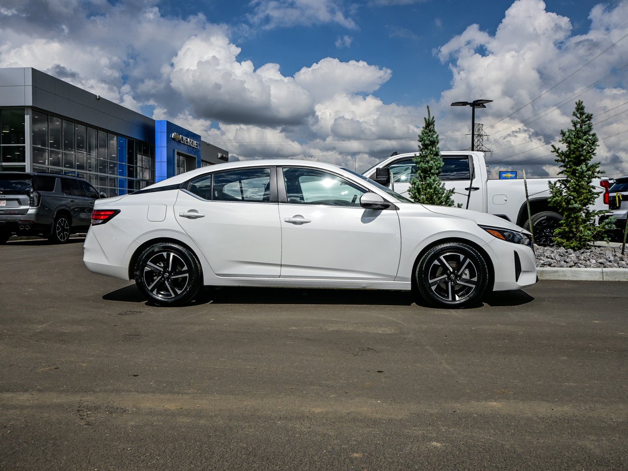 2024 Nissan Sentra SV CVT White Sherwood Park - photo #14