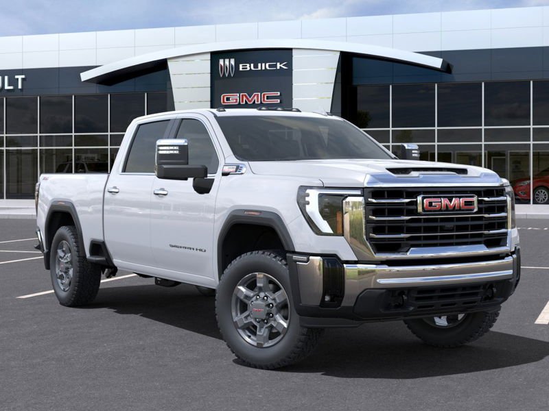 GMC Sierra 2500HD SLT 2025 BLANC SOMMET Sherbrooke - photo #6