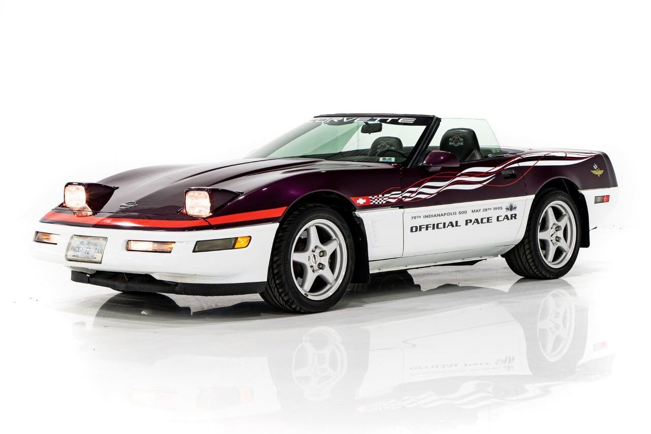 1995 Chevrolet Corvette Convertible Pace Car Pink Montreal - photo #0