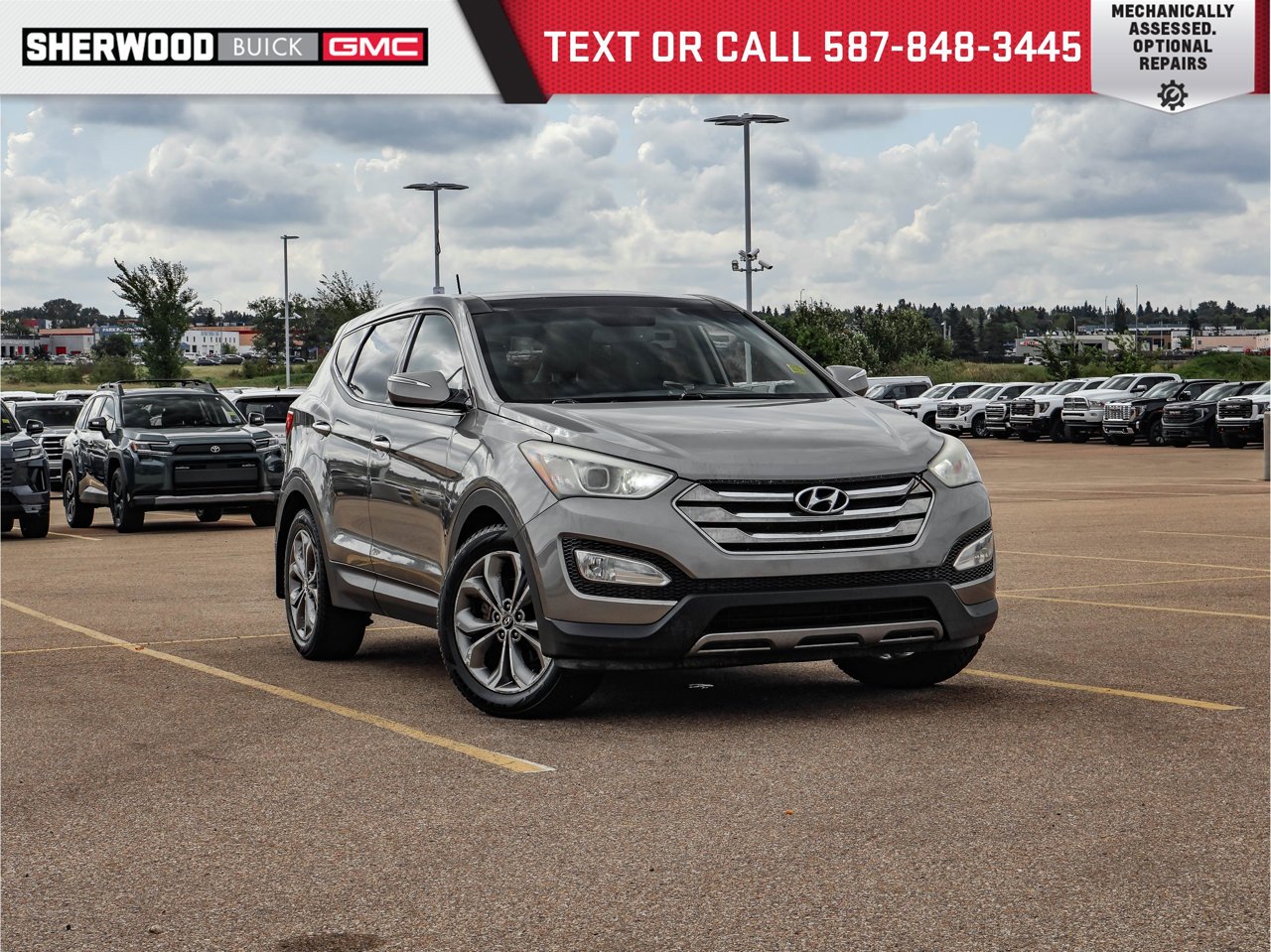 2013 Hyundai Santa Fe AWD 4dr 2.0T Auto Limited Grey Sherwood Park - photo #0