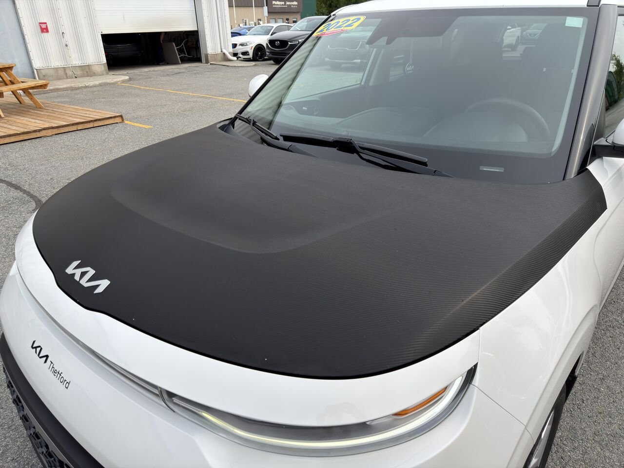 Kia Soul 2022 Blanc Thetford Mines - photo #7