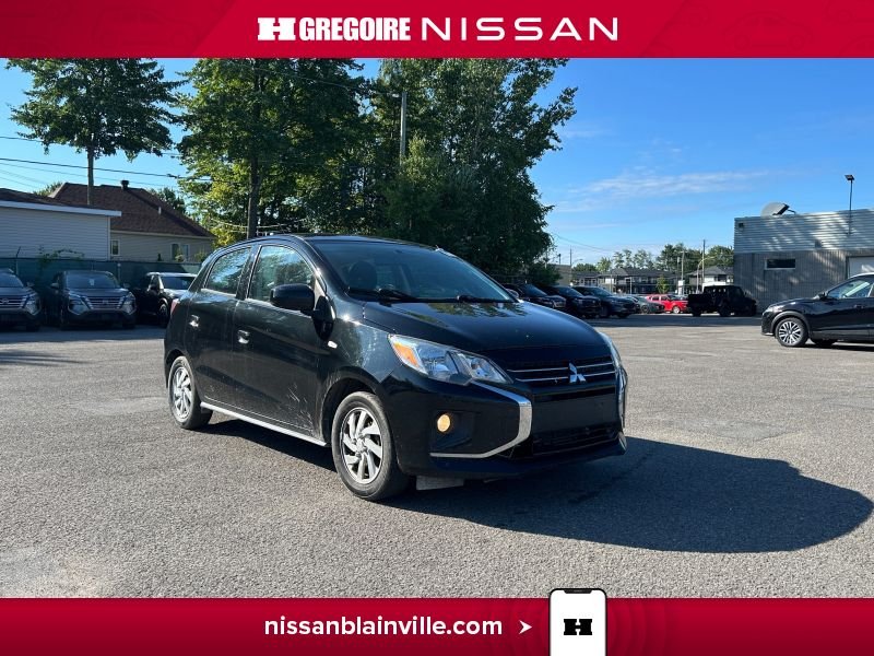 Mitsubishi Mirage BE6246 | ES VÉHICULE À PETIT BUDGET 1 PROPRIO 2021 Noir Laval - photo #0