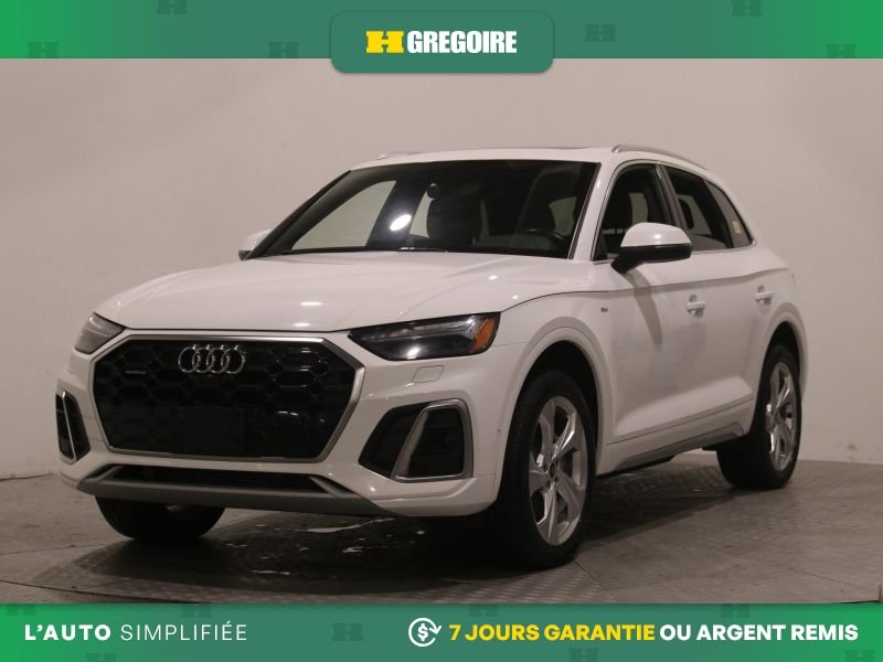 Audi Q5 821191 | Technik S AWD AUTO A/C CUIR TOIT NAV MAGS CAM RECU 2022 Blanc Laval - photo #2