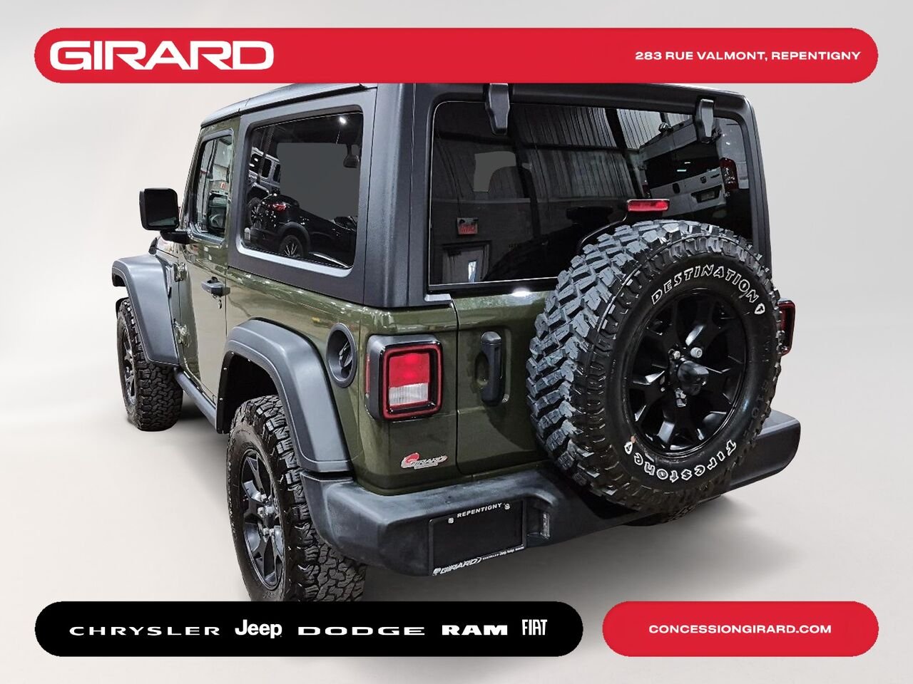 JEEP WRANGLER 2021 Vert Repentigny - photo #7
