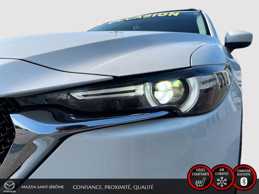 Mazda CX-5 GT | TOIT OUVRANT | CUIR | NAVIGATION | AWD | 2021 Blanc