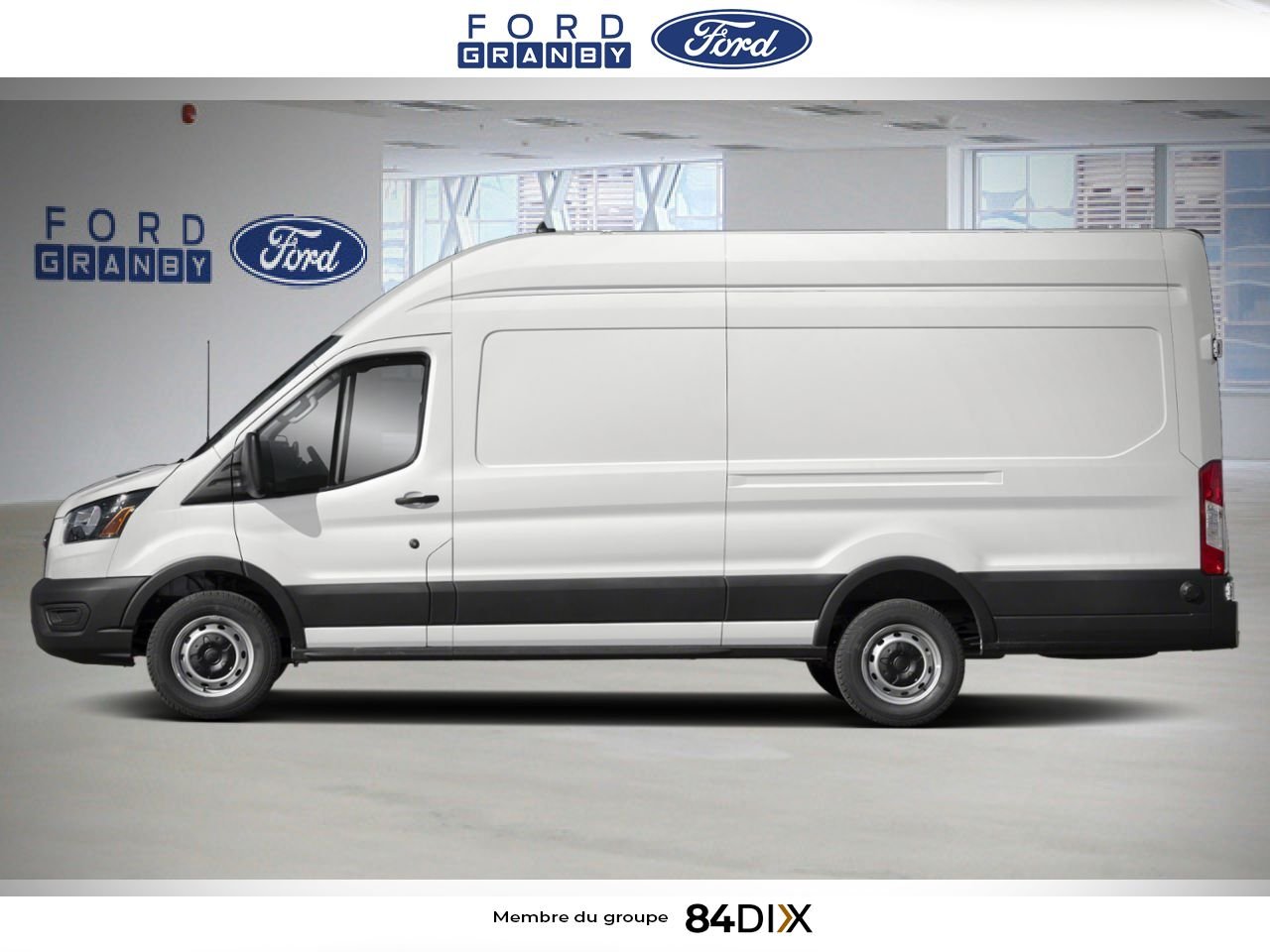 2026 Ford Transit Cargo Van Oxford White Granby - photo #1