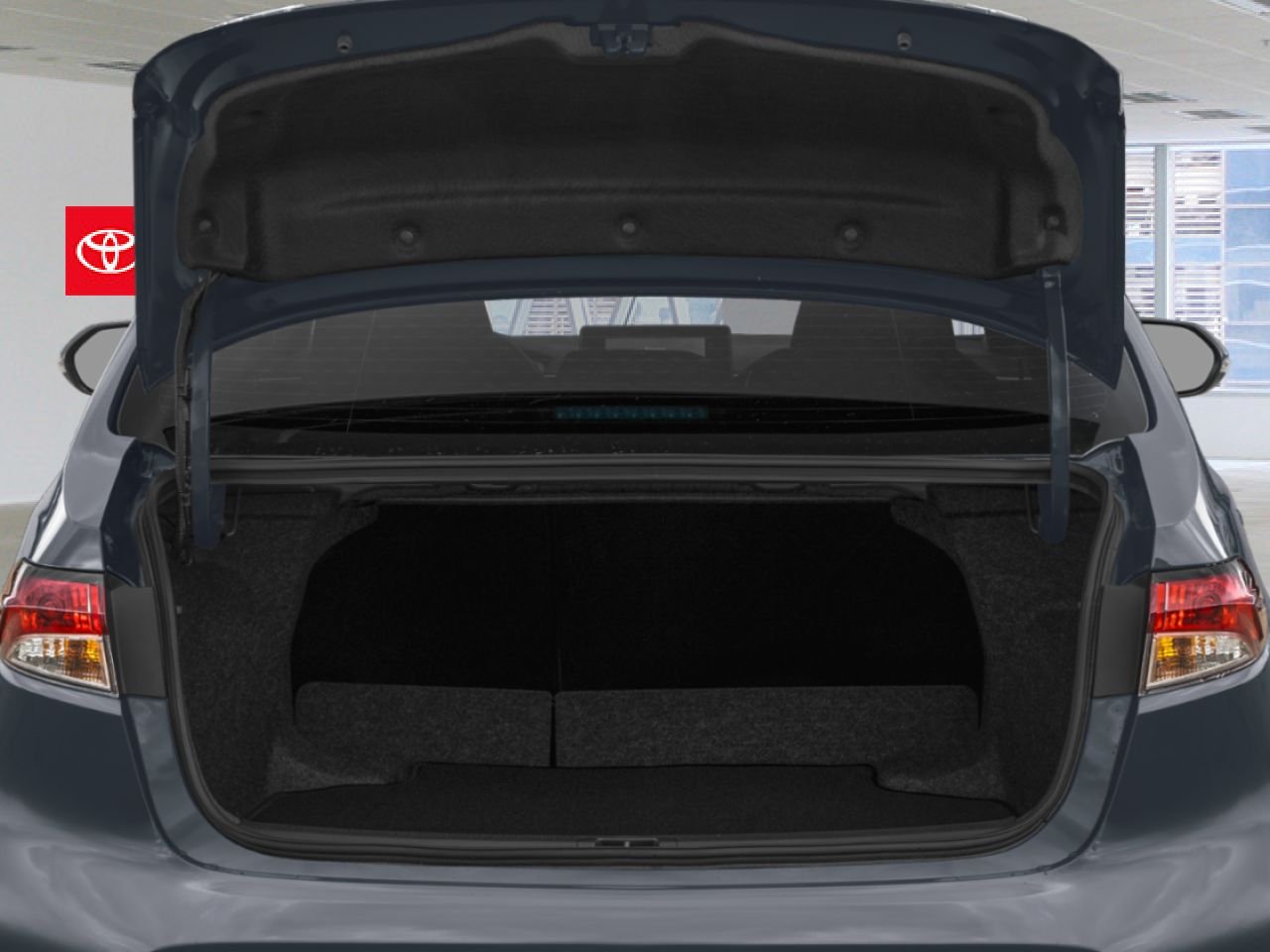 2026 TOYOTA Corolla Features a 2.0-liter 4-cylinder engine (169 hp) paired with a CVT, distinctive 18-inch alloy wheels, a power moonroof, a wireless smartphone charging pad, and a heated leather-wrapped steering wheel Midnight Black Metallic Mississauga - photo #11