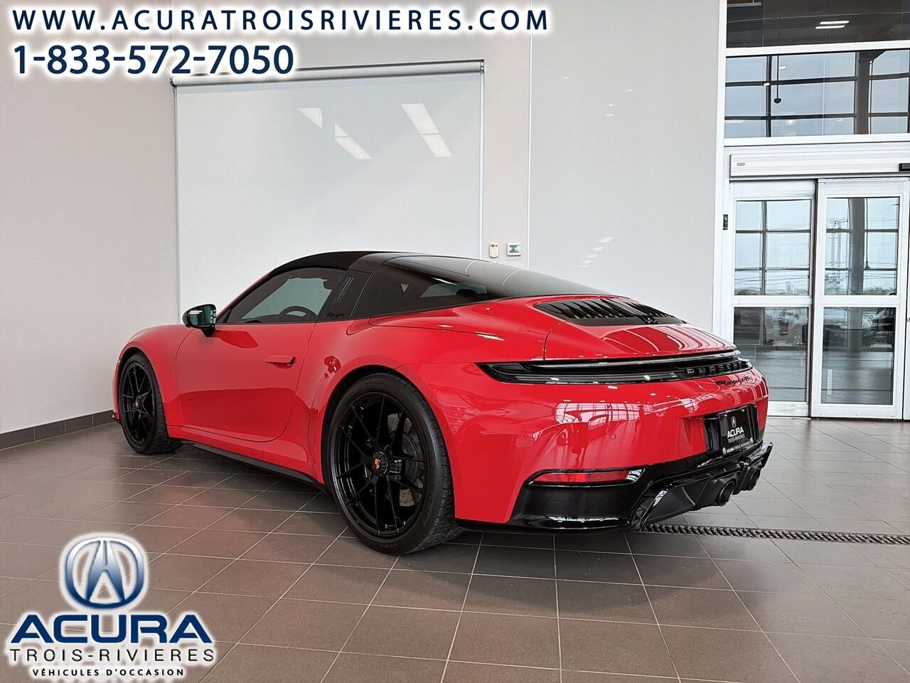 Porsche 911 TARGA 4 GTS T-HYBRID 2026 Rouge Trois-Rivières - photo #13