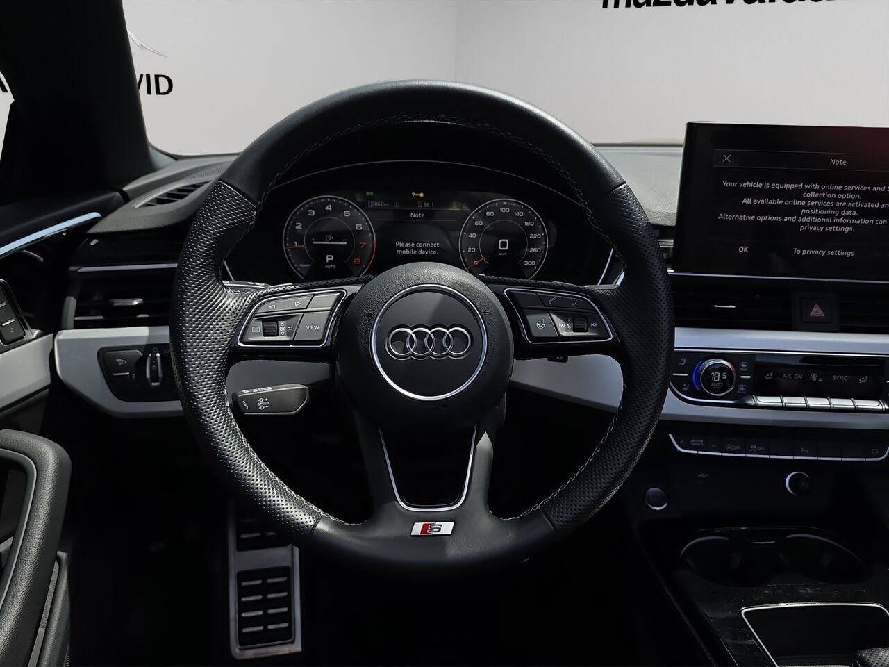 Audi A5 cabriolet Progressiv 45 TFSI quattro, S-LINE, Navigation, Détecteur d'angles morts 2023 Noir Val-David - photo #8