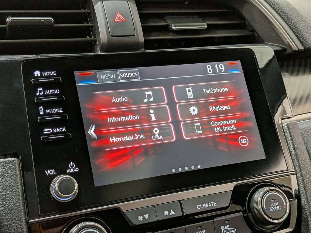 Honda Civic Hatchback Sport Manual 2019 Blanc Val-David - photo #19
